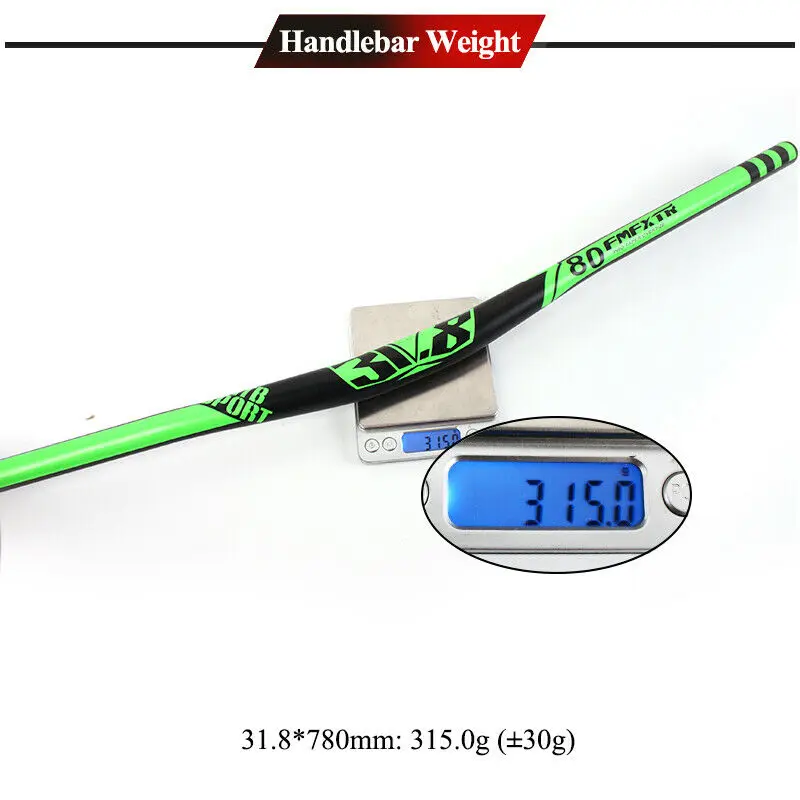 FMFXTR Mountain Bike Handlebar Extra Long 31.8*720/780mm Bicycle Handlebar Ultralight Aluminum Alloy MTB Bar Bike Part