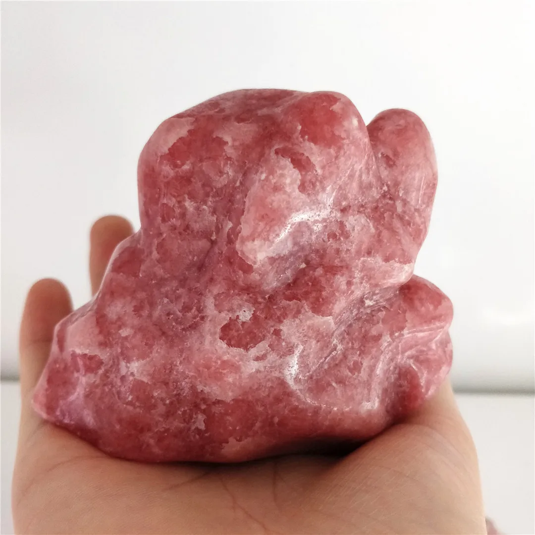 Natural Rhodochrosite Raw Rough Rocks Mineral Specimen Indie Jewelry Good Energy Crystals Original Block Bulk Expensive Gemstone