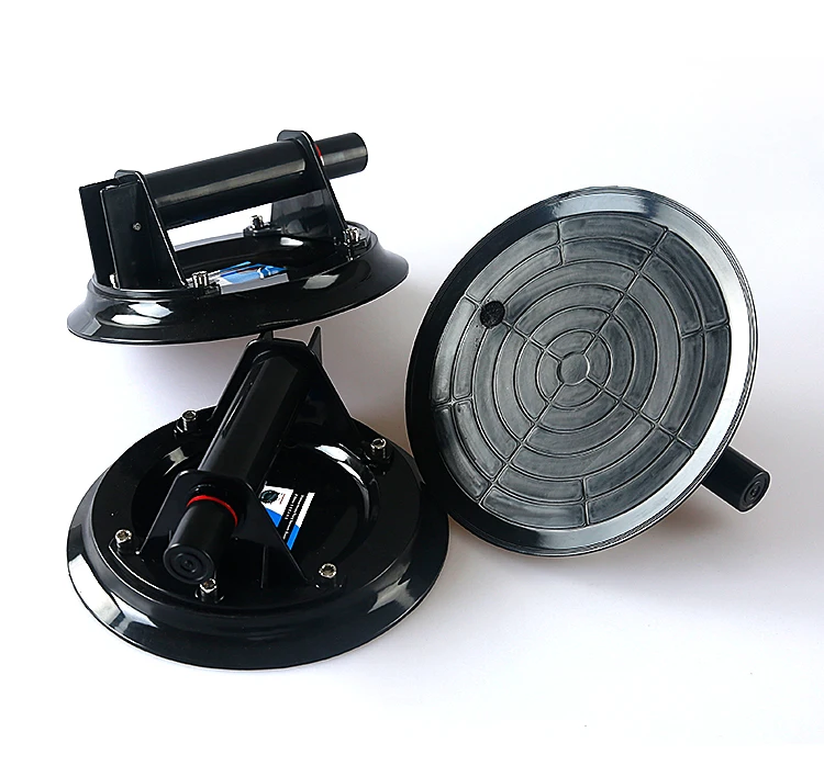 Vacuum Suction Cup For Tiles With Hand Pump 210mm Vacuum Rubber Plate Glass Heavy Duty Lifter Tile Lifting Carry Tool