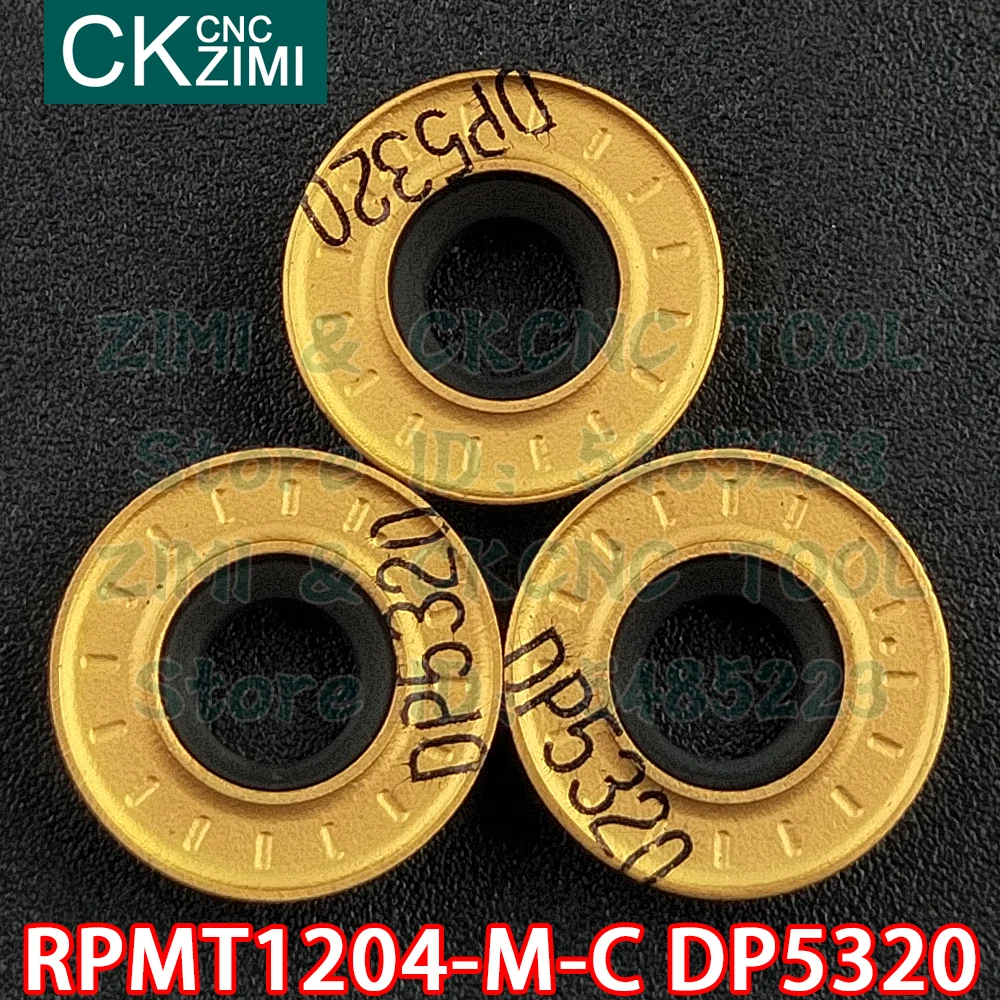 RPMT1204-M-C DP5320 RPMT 1204 متر C DP5320 كربيد إدراج طحن إدراج أداة أدوات مخرطة معدنية باستخدام الحاسب الآلي إدراج قاطعة المطحنة