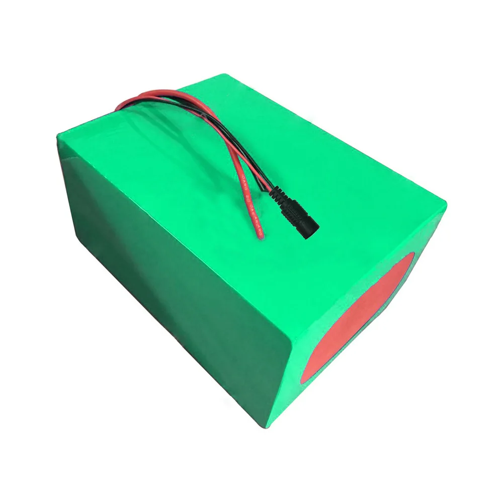 Комплект литий-ионных батарей для электровелосипеда, с зарядным устройством 5 А, 48 В, 90 а/ч, 13S30P 18650, x мм