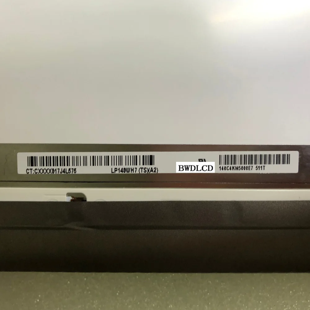 Imagem -03 - Painel de Tela Led Portátil Lp140wh7 Tsa1 Lp140wh7 Tsa2 Lp140wh7 ts a2 para Acer m5 481g 481t 841t M3481 X483 Matriz de Exibição 14