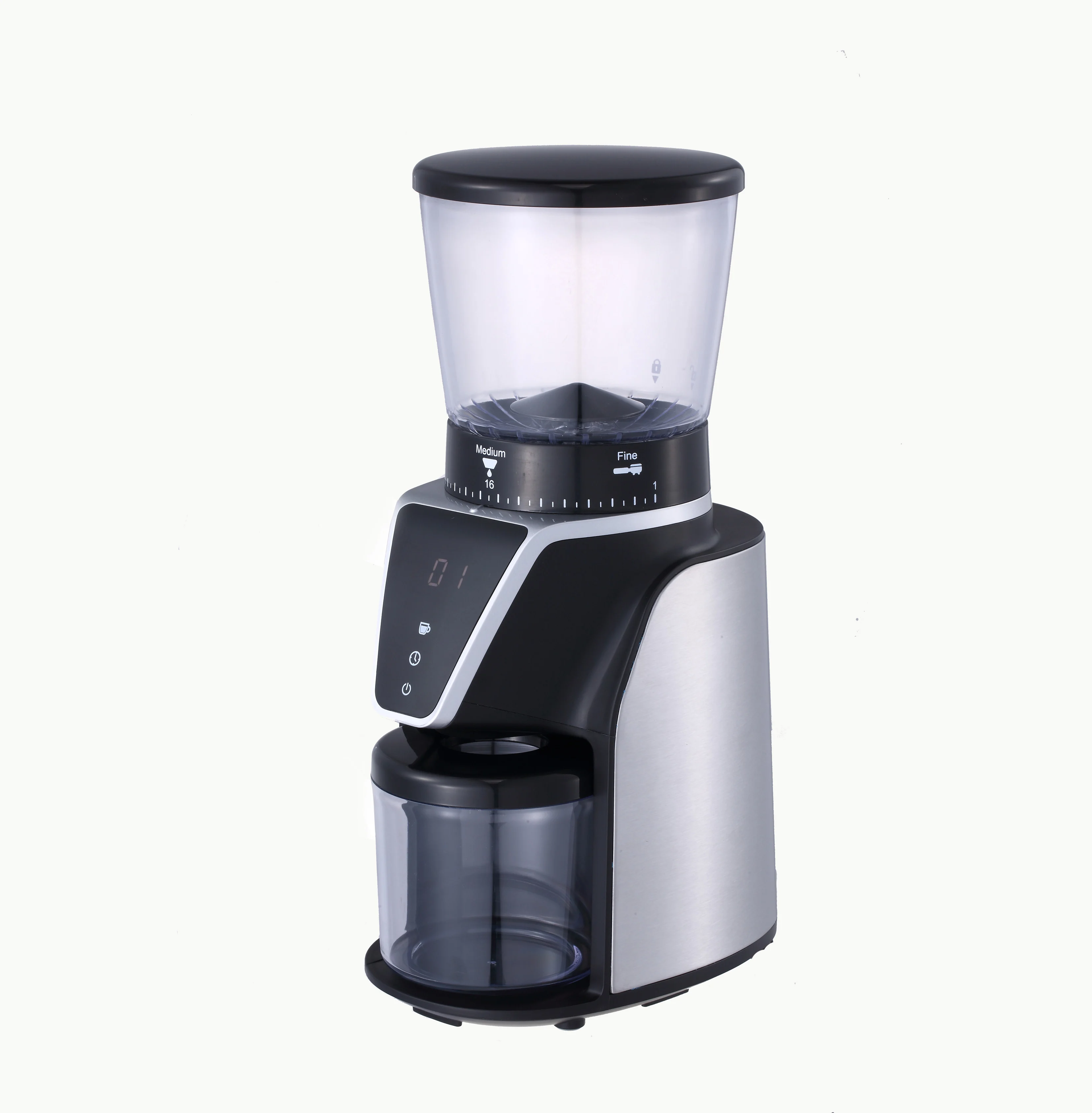 Coffee Grinder  Coffee Bean Mill  Electric Automatic Grinder Stainless steel coffee Mill