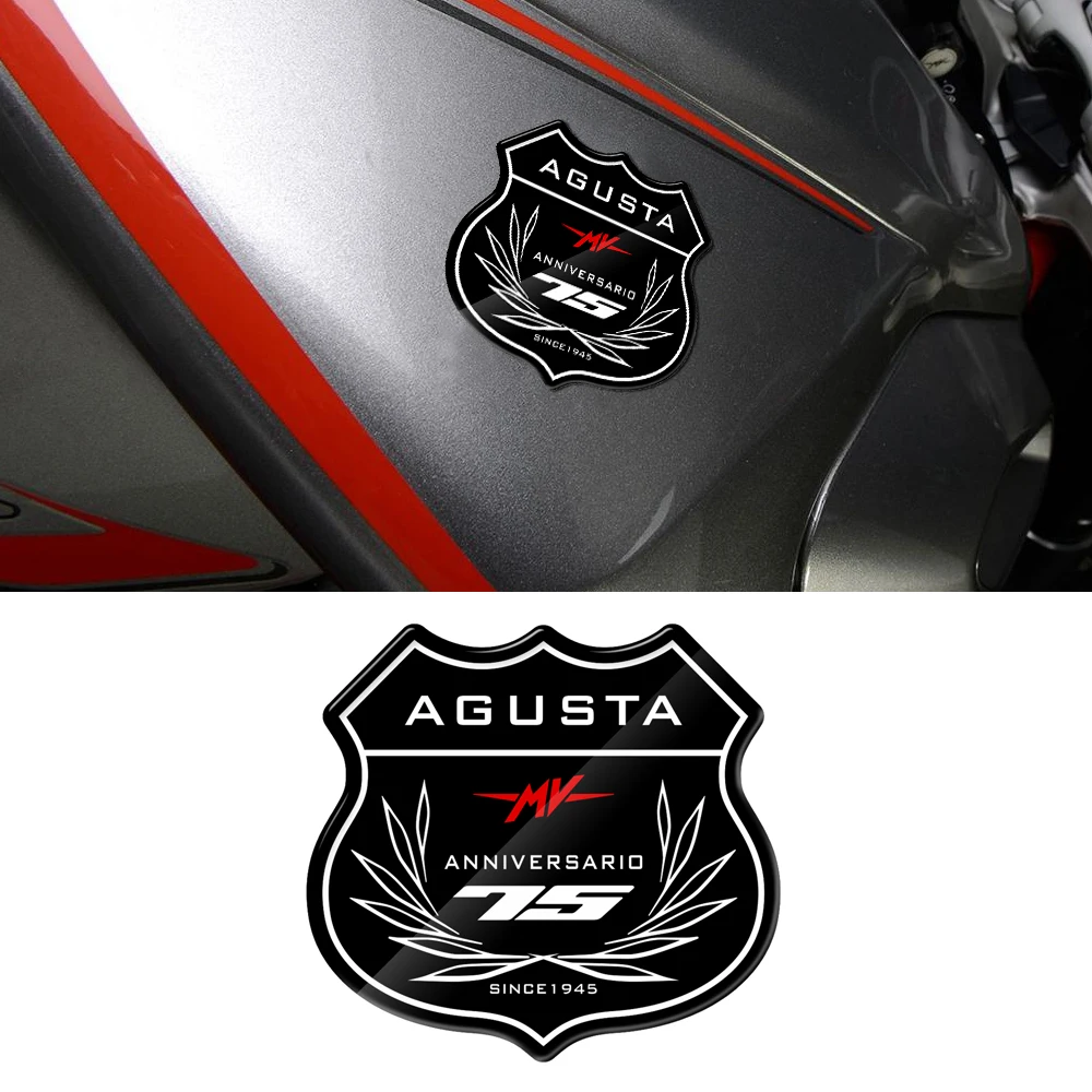 3D Motorcycle Decal Sticker Case for MV Agusta 75 Anniversario Emblem F3 675 Sticker