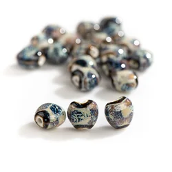 10#20pcs Special Color Heart Shape Ceramic Beads For Jewelry Making Bracelet Necklace Handmade DIY Materials #XN513