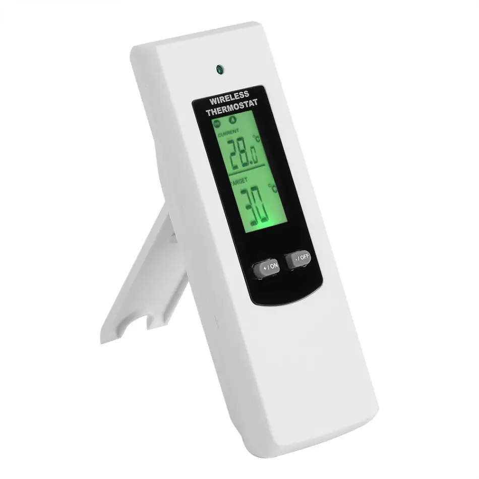 Digital  Wireless   Room Thermostat  Temperature Controller  Heating  Cooling function with Remote Control + LCD backlight