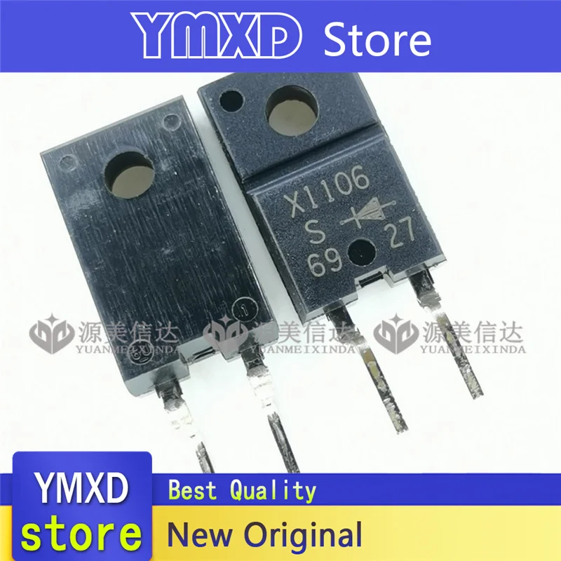 10pcs/lot New Original X1106 FMX-1106S XA1106S 600V/10A Rectifier Diode TO220F-2 In Stock