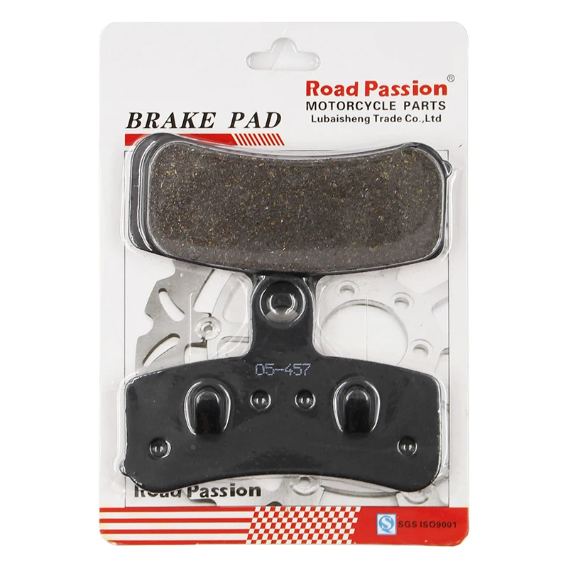 Road Passion Motorcycle Front and Rear Brake Pads For Harley Dyna Super Wide Glide FXD Fat Boy FLSTFB Heritage Softail Slim