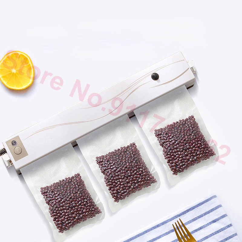 Вакуумная упаковочная машина, небольшой бытовой автоматический пищевой вакуумный упаковщик, вакуумная система герметизации воздуха для с...