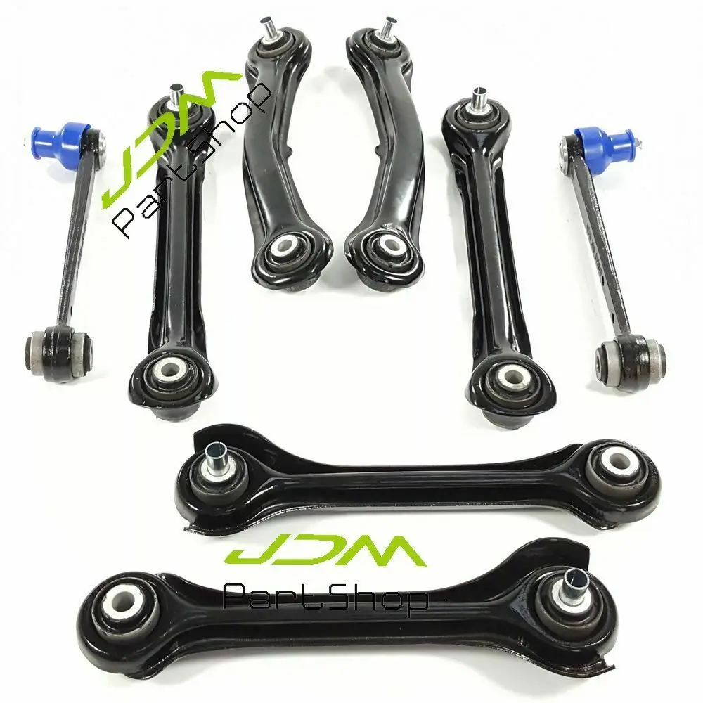 8PCS Rear Comtrol Arms Suspension Kit For Mercedes Benz W201 W202 W210 W124 R129