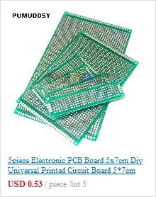 FPC FFC 0.5MM 1.0MM Pitch Conversion Board DIY PCB Board 6P~60P 6 8 10 20 24 26 30 34 40 50 60 P Connector For Cable Transfer