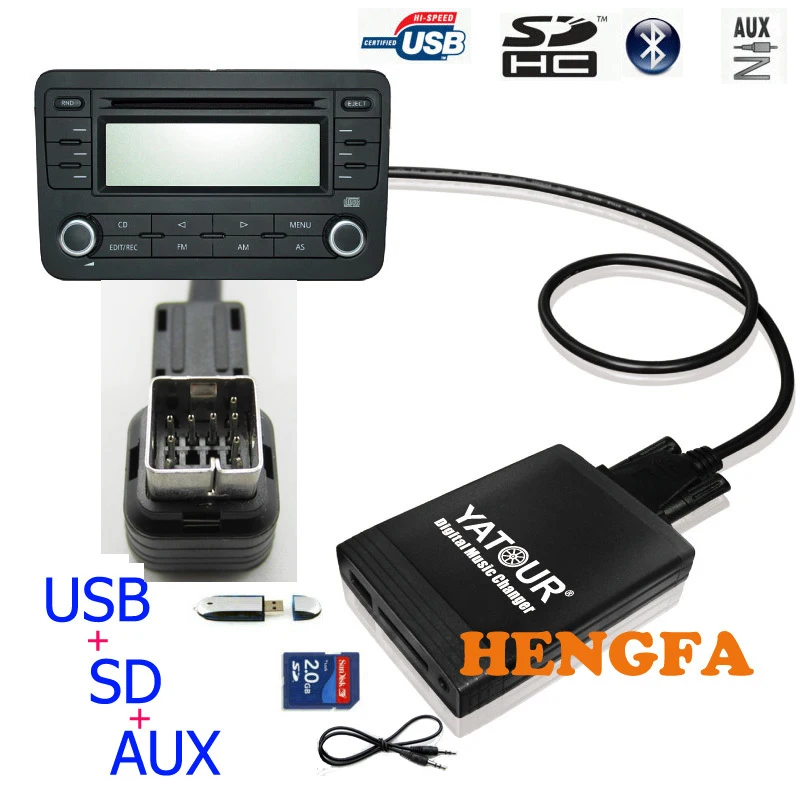 

Yatour Digital Music Changer USB MP3 AUX adapter for Suzuki Swift Jimny GRAND VITARA SX4 with CE-NET port yt-m06 Audio Radio