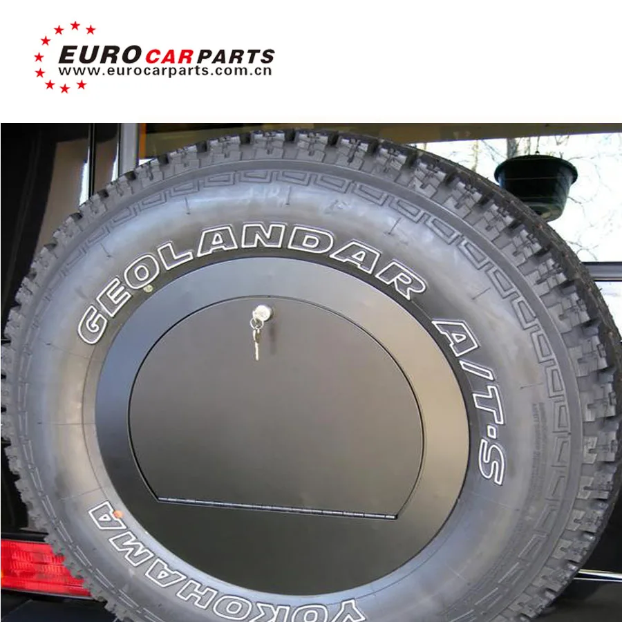 G WAGEN w463 rear spare wheel cover with lockable compartment for G63 G65 G500 G55 G350 rear Storage box