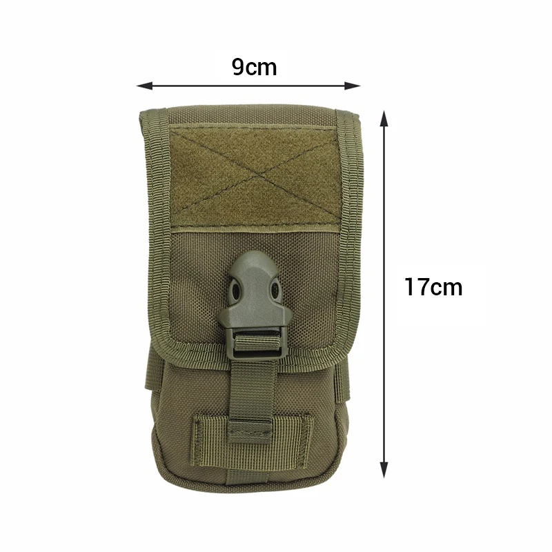 Riñonera MOLLE 1000D – Bolsa táctica EDC con cinturón para teléfono - imagen 2