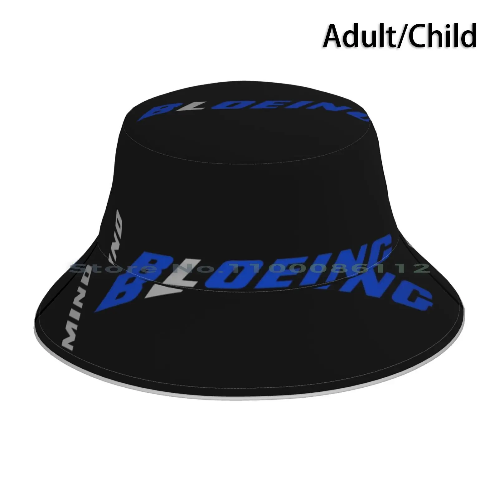 Mind Bloeing Bucket Hat Sun Cap Bloeing Airbus Aviation Aviator Airpane Airplane Cockpit Pilot Flying Captain Boeing777 Boeing