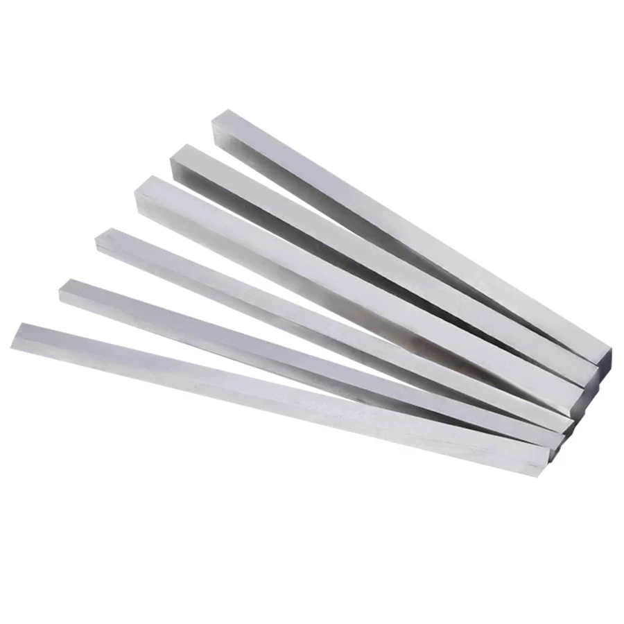 6x6x300 8x300 10x300 12x300 14x300 16x300 18x300 CNC Lathe Tools White Steel Knife Blade High Speed Steel Square Bar ,Diy Knives