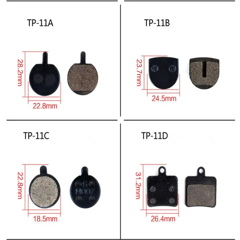 1 Pairs Semi-Metallic MTB Bicycle Disc Brake Pads for AVID Elixir & DB SRAM LEVEL TL & T / SRAM Force eTap AXS Cycling Bike Pads