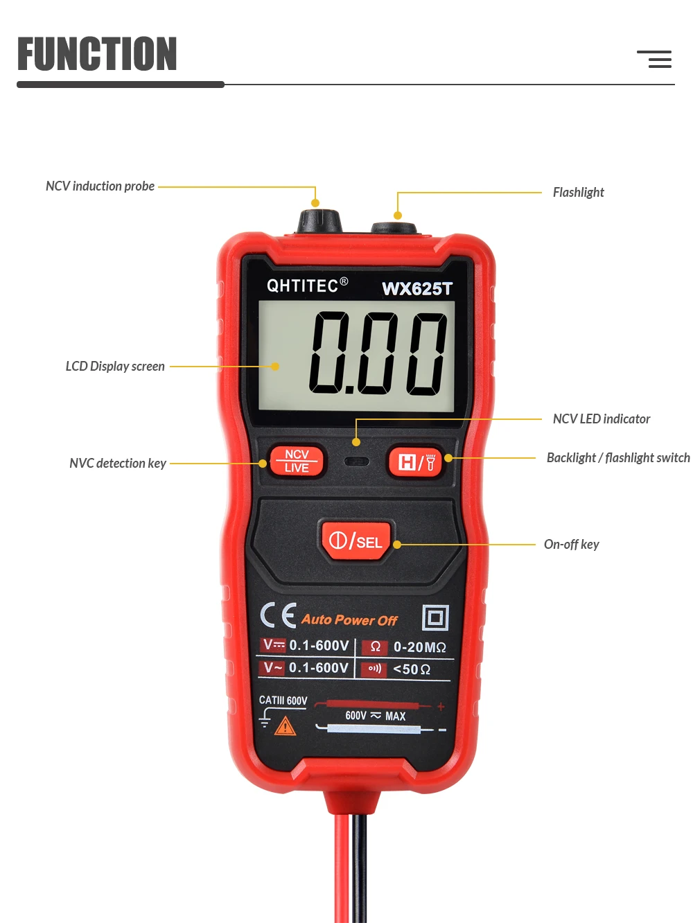 JCD-Kit Ferro de Solda Elétrico com Multímetro Digital, 60W, 220V, Temperatura Ajustável, Estação de Solda, Solda, Ferramentas de Reparação