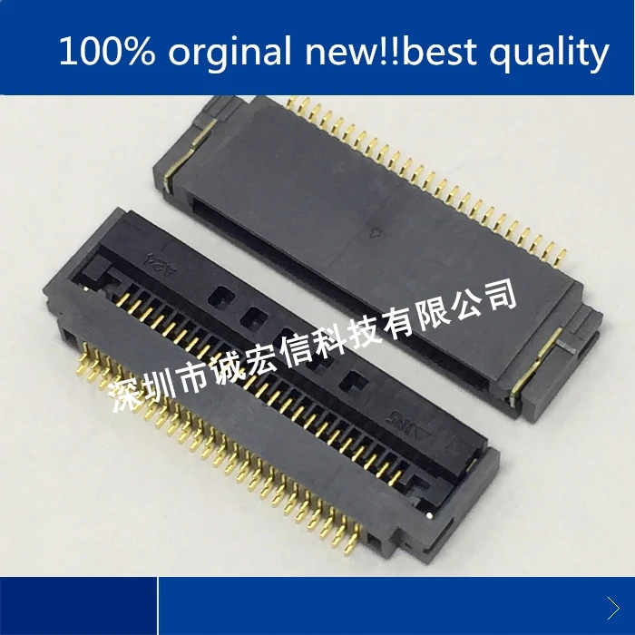 10pcs 100% new and orginal  real stock  FH52-24S-0.5SH 0.5MM 24P clamshell connector lower contact belt buckle