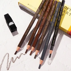 3 Pcs Eyebrow Pencil Waterproof Tattoo Pen Soft Coloured Long Lasting Natural Makeup Product Cosmetics Cheap Brand Wholesale