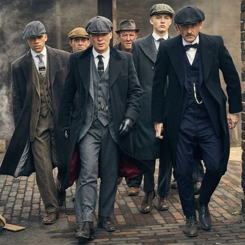 Traje de fiesta para hombre, ropa de trabajo de oficina, vestido de noche, traje de boda de cuatro piezas (abrigo, chaqueta, chaleco y pantalones),