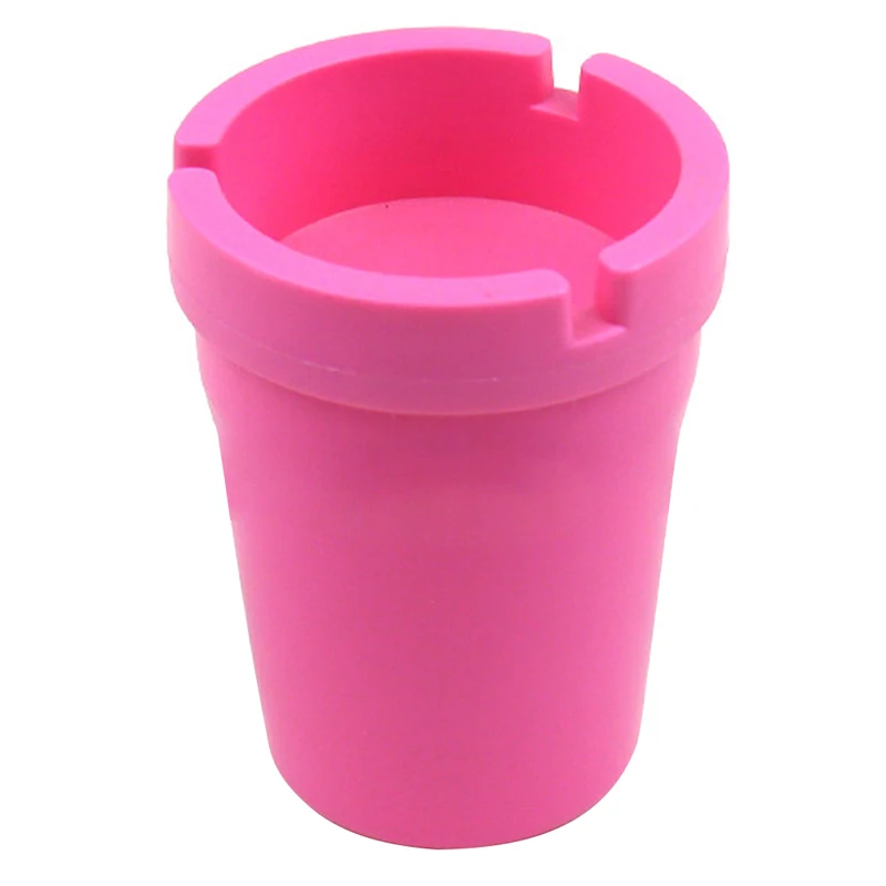 Mini Auto Car Butt Bucket Cigarette Plastic Smoke Cup Ashtray Holder New 1pc