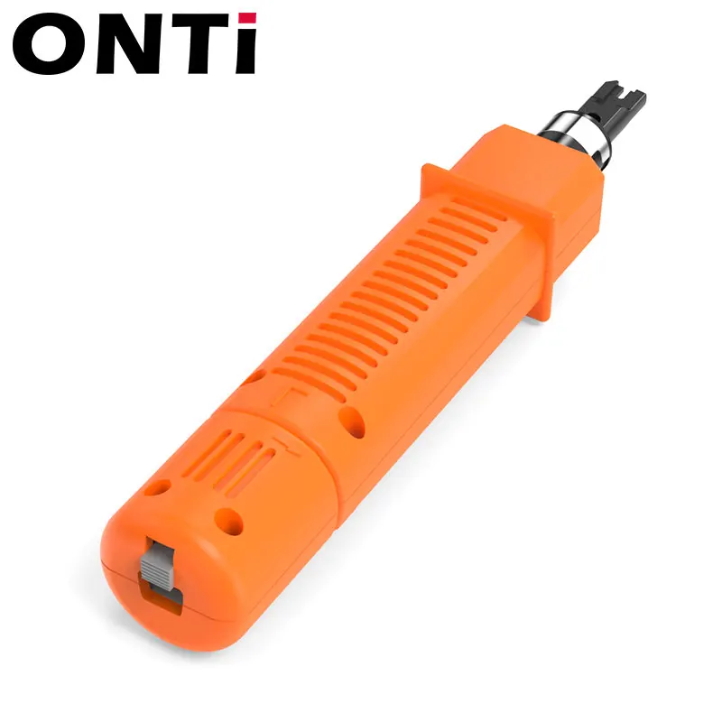 ONTi-cortador de cables 110, herramienta de cable de módulo AMP, cabezal doble para RED, voz, teléfono, Panel de parche de módulo, rentable