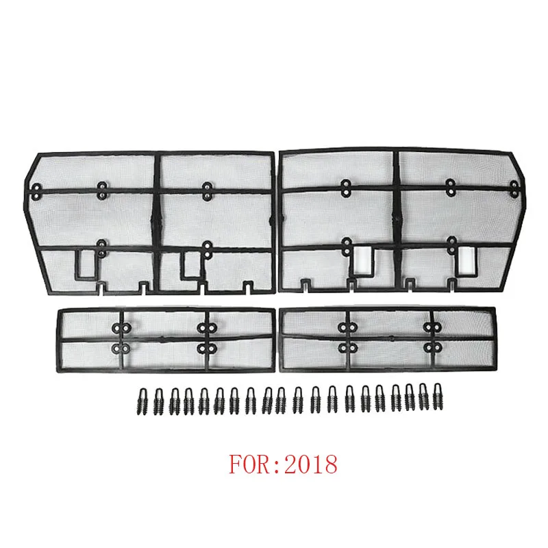 Car Accessories Insect Screening Mesh Front Grille Insert For Toyota Land Cruiser Prado 150 2010-2016 2017 2018 J150 LC150 FJ150