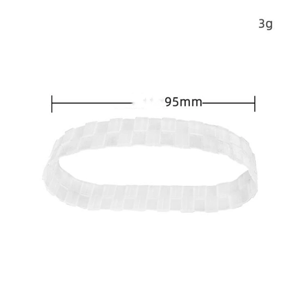 4 قطعة مكافحة ارتداء الإطارات حلقة مكنسة كهربائية عجلة الإطارات الجلد ل Ecovcas/ mi / Mi jia/ Roborock العالمي الإطارات 65 مللي متر