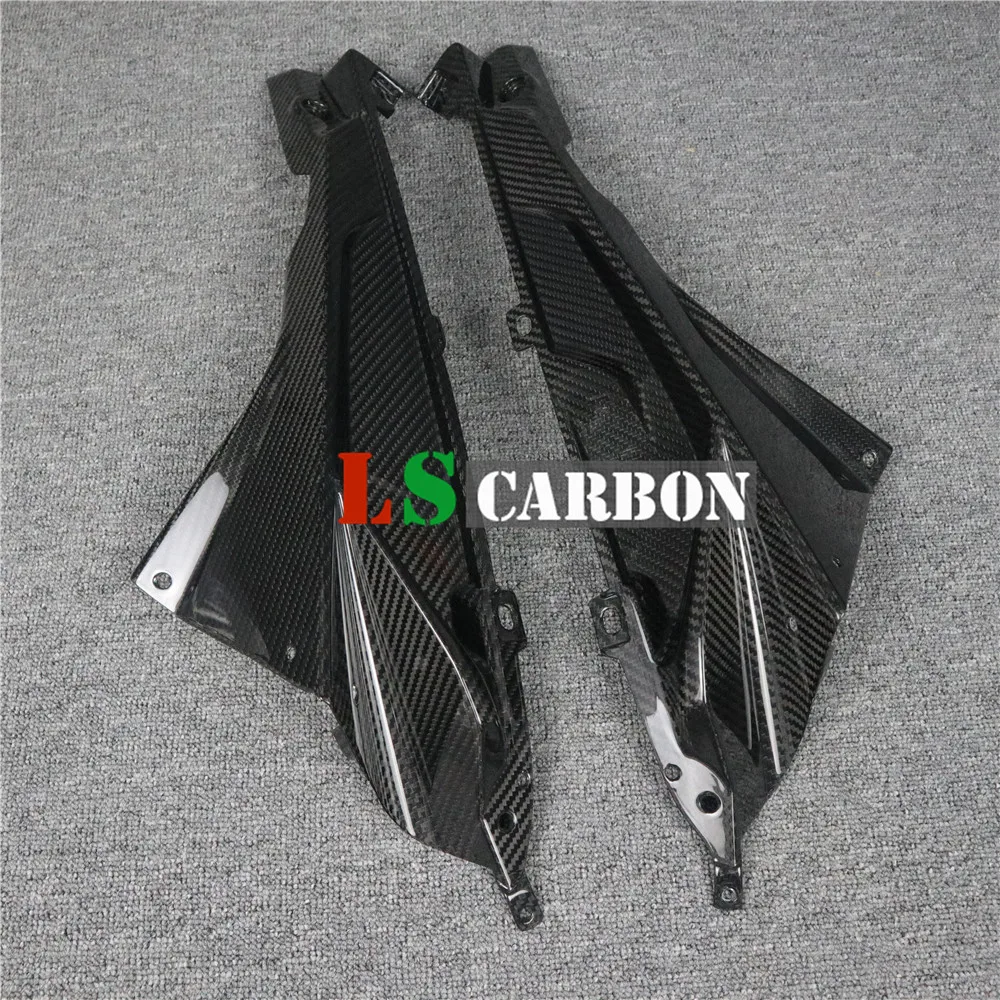 

Motorcycle Body Side Panel cover in For BMW S1000RR HP4 2009-2014 2010 2011 2012 2013 Full Carbon Fiber