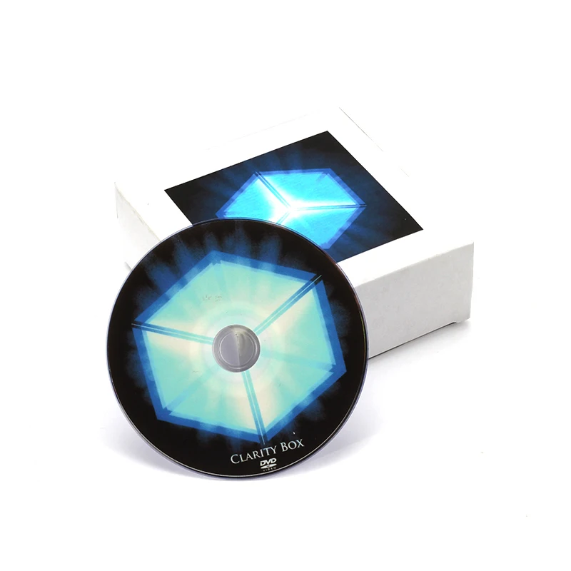 The Clarity Box By David Regal (DVD+Gimmick) Magic Tricks Close-Up Street Stage Cards Magic Props Toys Mentalism Accessories