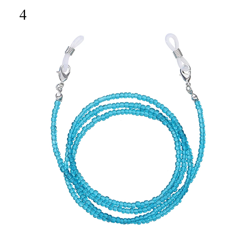 Boho frisada máscara titular para meninas e meninos, colar colorido, cordão de óculos, cordão, corda de pescoço infantil, alça de pescoço