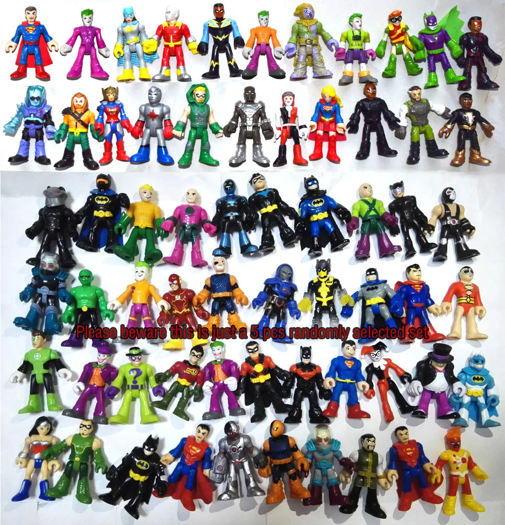 Lot of Imaginext Random Select Comic Super Hero Action Figure TOY