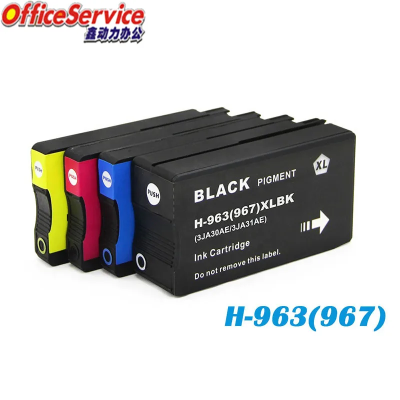 963XL Ink Cartridge Compatible For HP 963, for OfficeJet Pro 9018 9019 9020 9026 9028 9029 9010 9012 9013 9014 9015 9016 printer