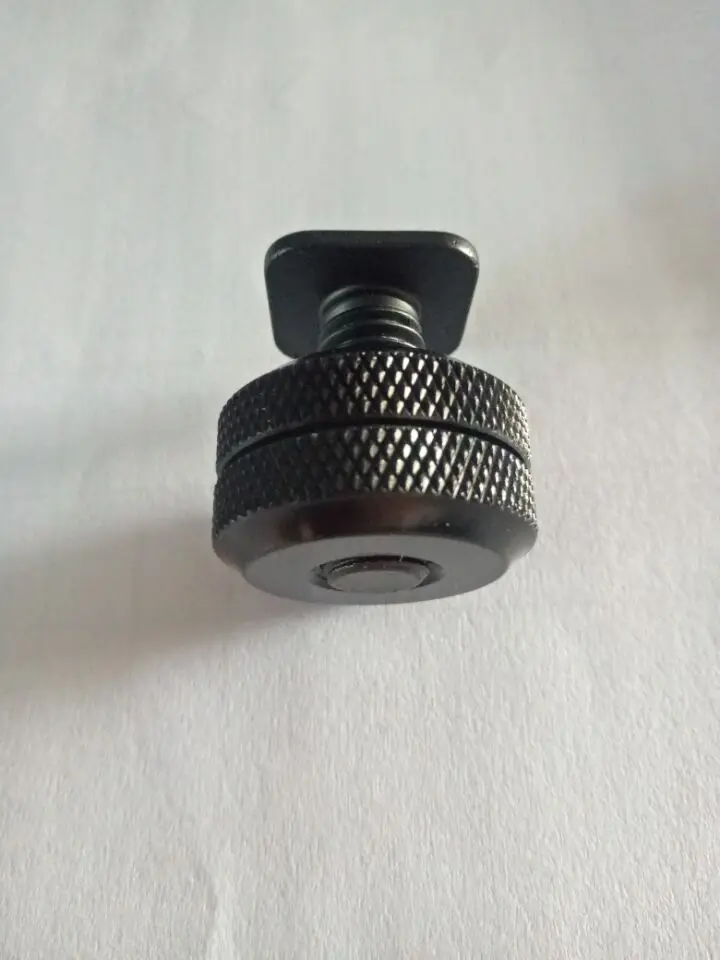 Conjunto de parafuso tripé de três-oito polegadas com calçadeira e 2 anéis, metal