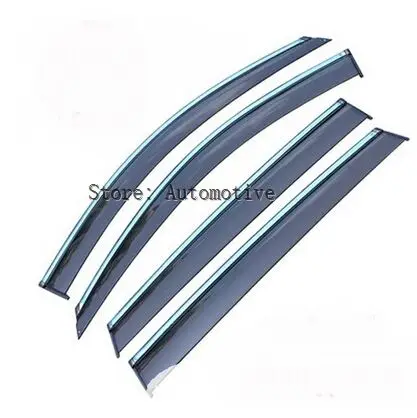 TOP Quality Rain Window Sun Visor Sunvisor Trim Exterior Windows Visor 4pcs For Skoda Yeti 2014 2015 2016