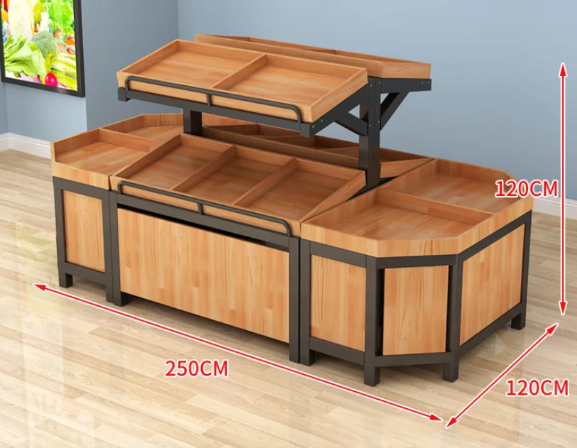 Supermarket fruit shelf display shelf fruit shelf multi-layer fruit store fruit display frame commercial vegetable shelf