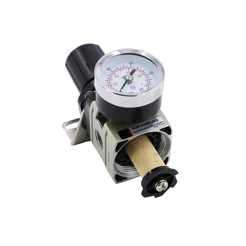 Pneumatic air source processor aw2000-02 filter with pressure regulating valve reducing valve pressure regulating filter