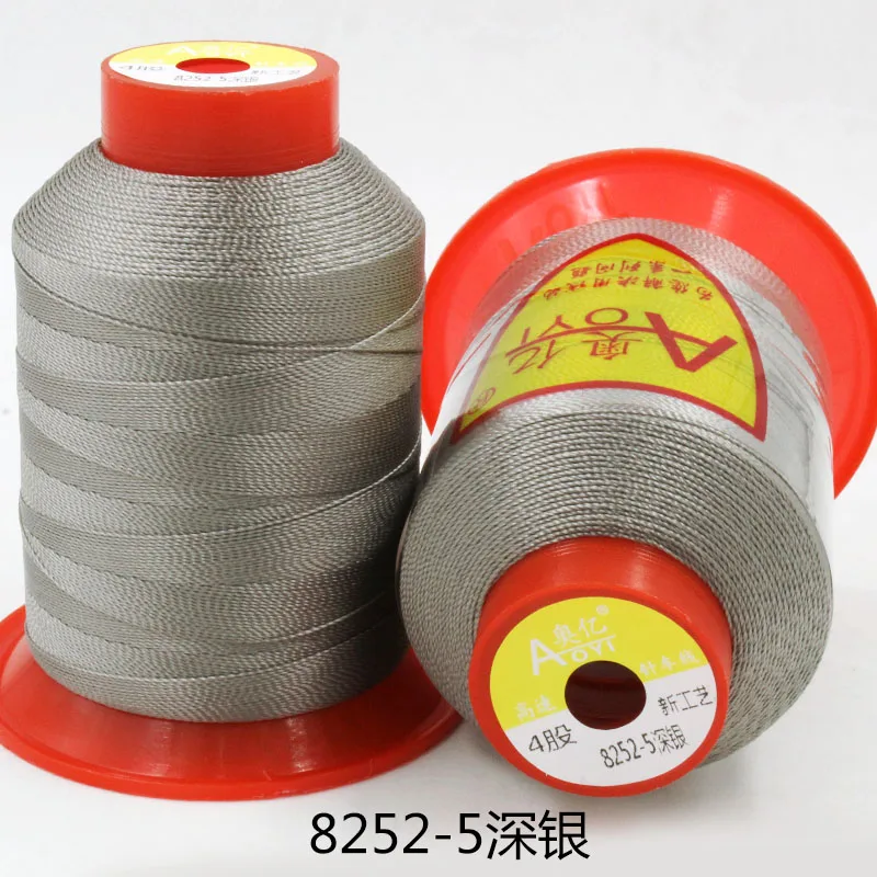 210D/4 High Strrong Sewing Leather Thread For Sewing Repair Shoes Sofa Mat 0.4mm yarn Polyester Handmade &MachineThread