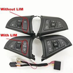 For Chevrolet Cruze 2009 - 2014 New Steering Wheel Button Car Cruise Control Switch With Backlight Bluetooth button Auto Parts