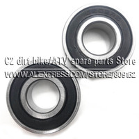 2pcs Bearing 6202 6202RS For Dirt Pit Bike Wheel Rims Pocket Bike Crank Mini ATV 47cc 49cc 44-6 Engine Parts