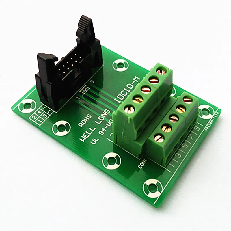 2Pcs/Lot IDC10 2x5 Pins 0.1