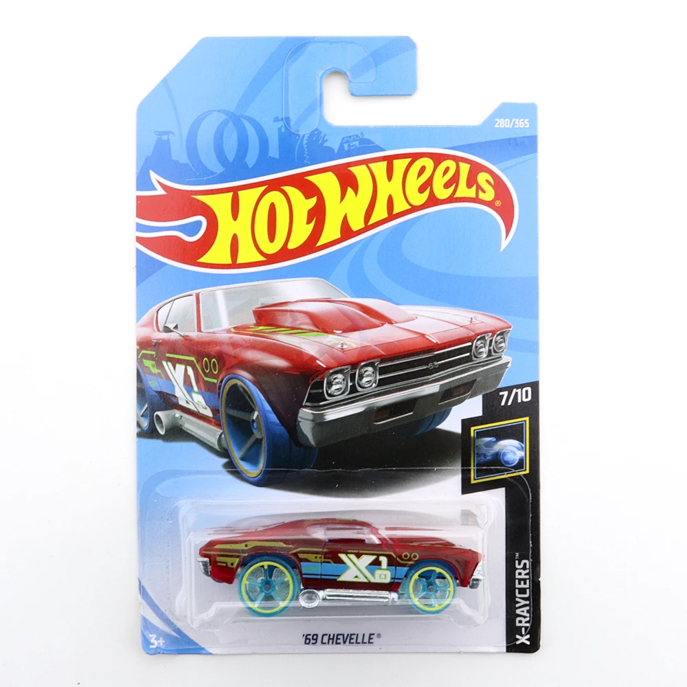 2020-15 2021-77 Original Hot Wheels Mini Alloy Coupe 69 CHEVELLE 1/64 Metal Diecast Model Car Kids Toys Gift