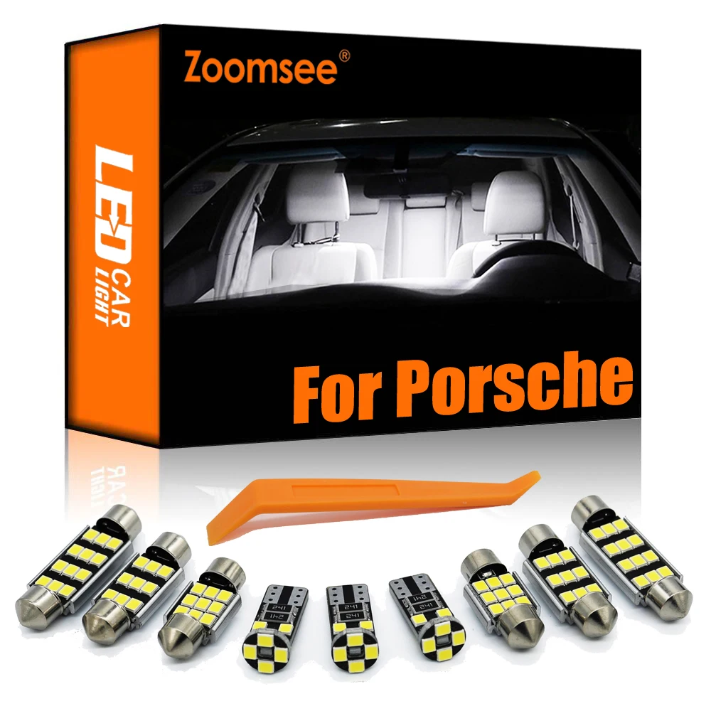 Zoomsee Interior LED For Porsche Panamera 970 Cayenne 9PA 92A 996 997 Boxster 986 987 981 Macan 95B Cayman 987 981 Canbus Light