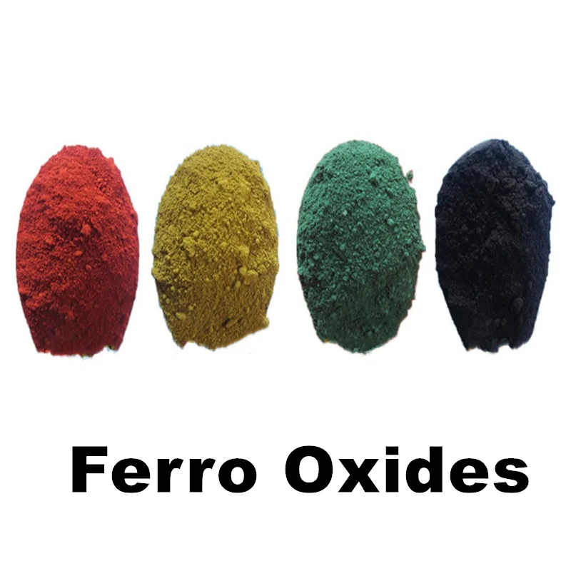 Polvo de óxido de hierro azul, rojo, verde, 99.9% de óxido de hierro magnético negro para nanopolvos ultrafinos de I+D, aproximadamente 10