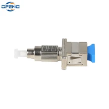 SC-FC FC male SC female fiber fast connector FTTH single mode Fiber Optic transfer Adapter Power Meter Coupler customized