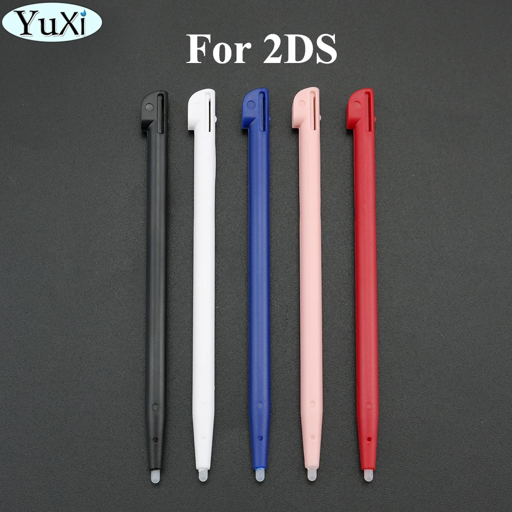 

YuXi Plastic Stylus Pen Screen Touch Pen Games Touchpen Pencil Black White Blue Pink Stylus For Nintend for 2DS Game Console