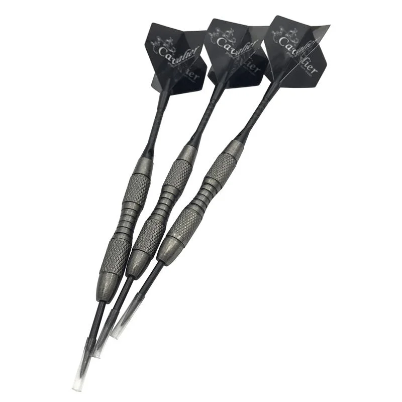 New 3Pcs Hard Darts Accessories 20g Standard Steel Pointed Darts Tungsten Dart Barrel Aluminium Alloy Shafts Dart Wing Dardos