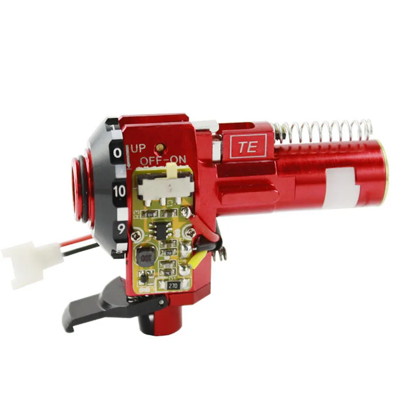 VULPO CNC Aluminium Legierung Hop Up Kammer Mit LED Für Airsoft AEG M4 M16 Jagd Zubehör – Detail 14