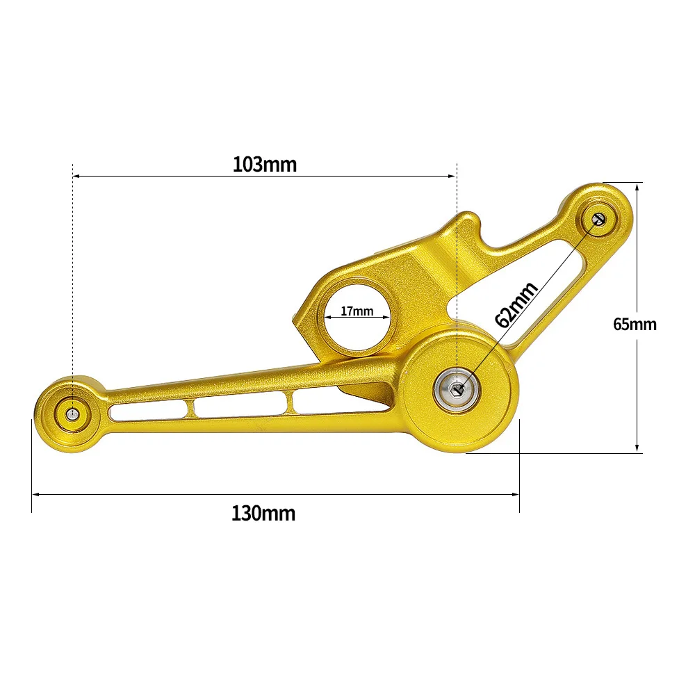 Folding bicycle inner/outer variable speed bearing chain tensioner 2 speed 3/6 speed for Bromptonbike shift change upgrade